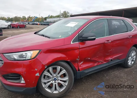 2022 Ford Edge Titanium из США, поврежденный, VIN 2FMPK4K91NBA00702